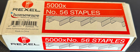 Rexel Staples 26/6 No.56 Box of 5000