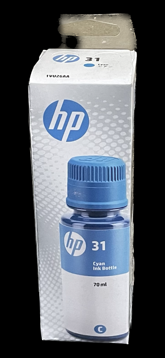 HP 31 Cyan Ink Bottle (OEM)