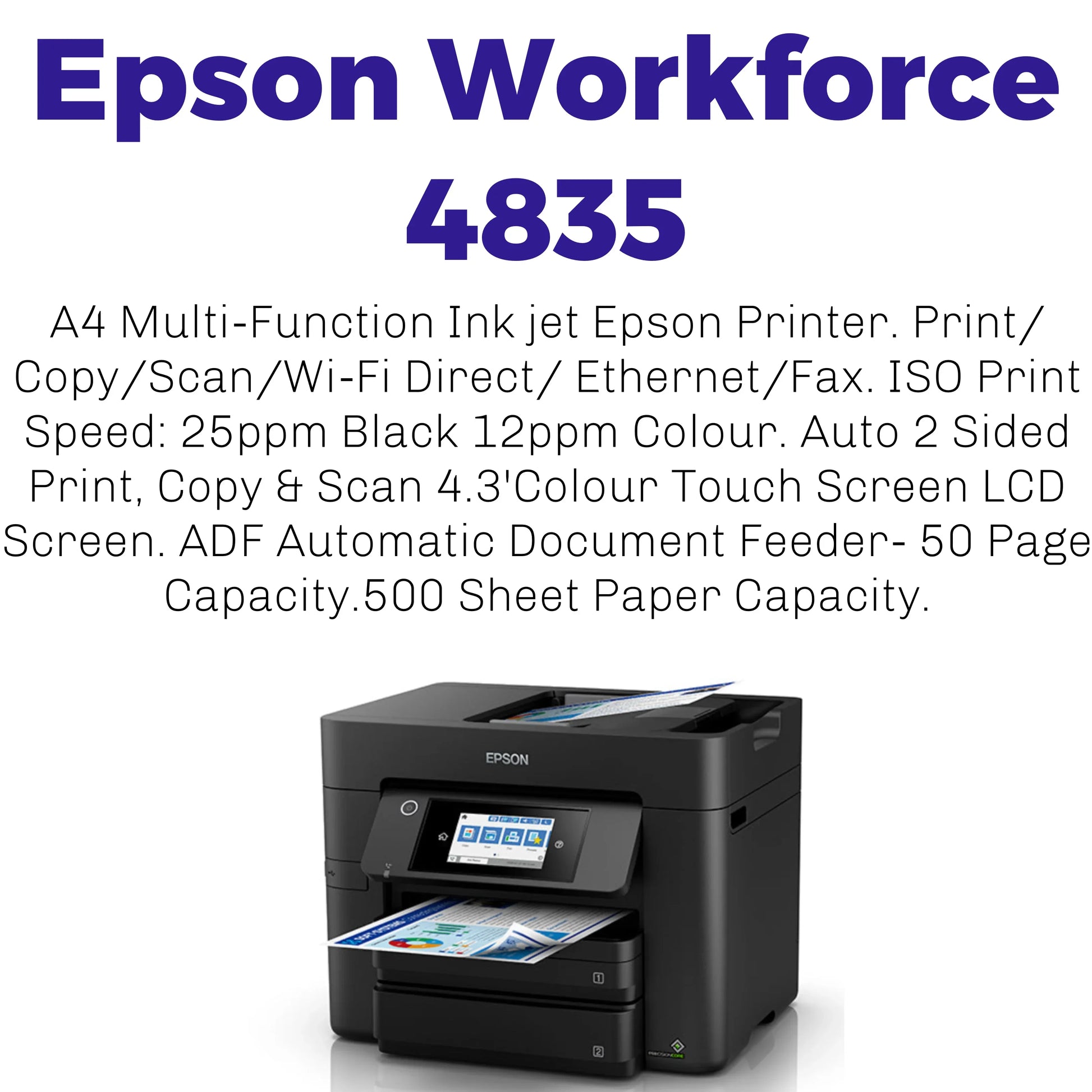 Epson Work Force Pro - 4835 Printer - Cartridge Universe Whitsundays