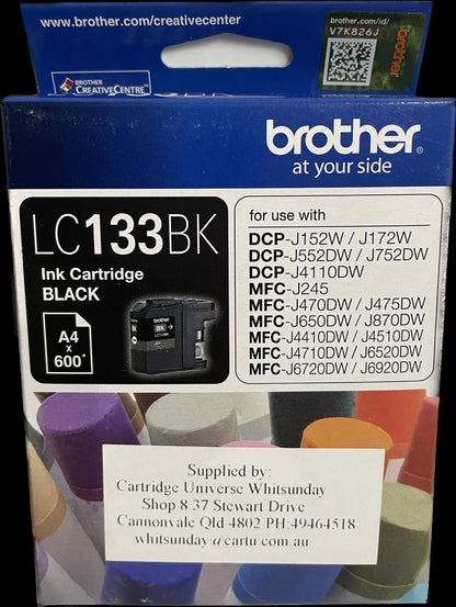 Brother LC 133 Black (OEM)