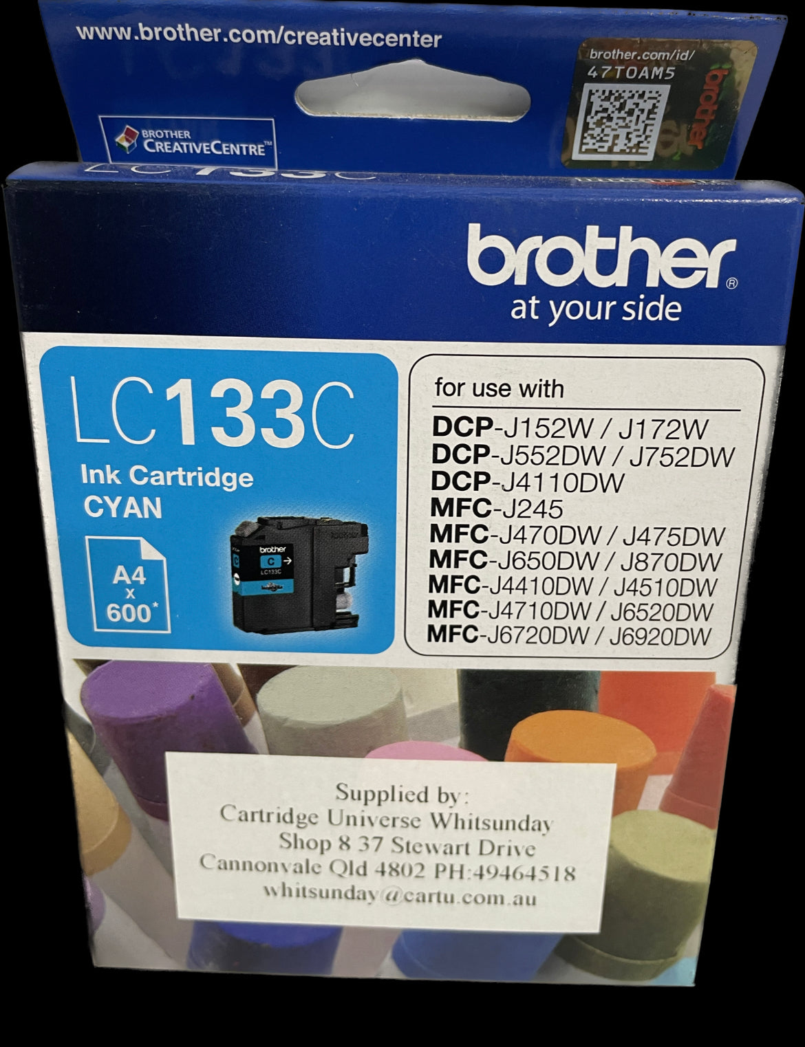 Brother LC 133 Cyan (OEM)