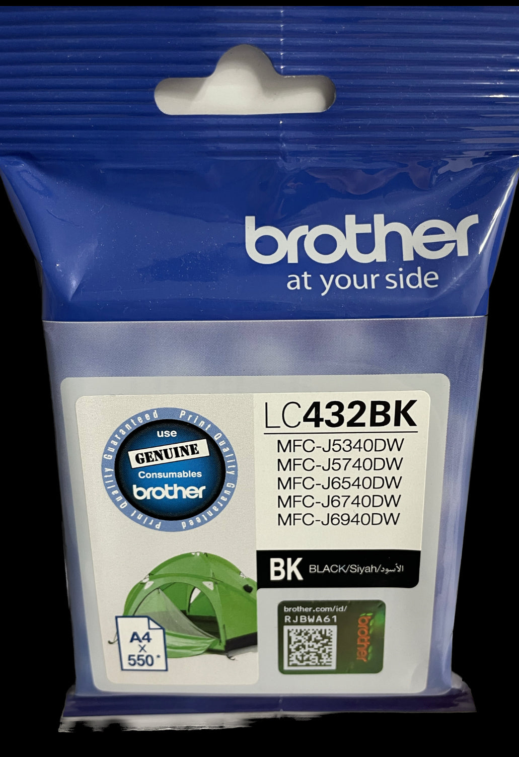 Brother LC 432 Black (OEM)