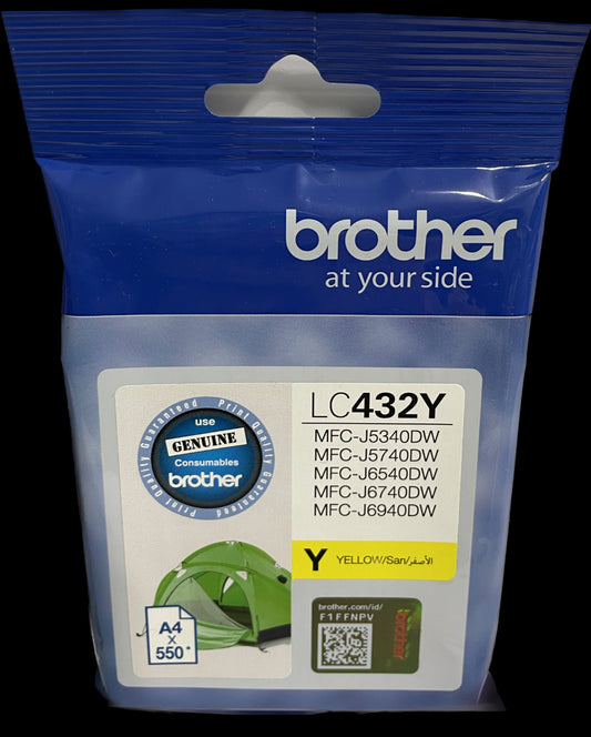 Brother LC 432 Yellow (OEM)