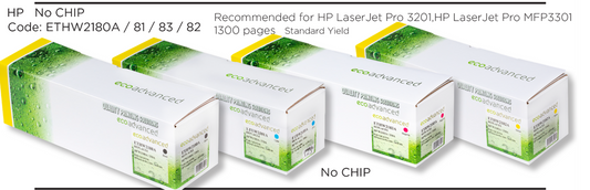 Eco Advanced HP Compatible ETHW2182A/#218A Yellow Toner Cartridge 1300 pages Standard Yield - Cartridge Universe Whitsundays