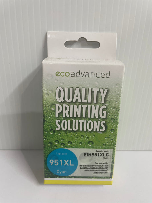 Eco Advanced HP 951 XL Cyan  (Compatible)