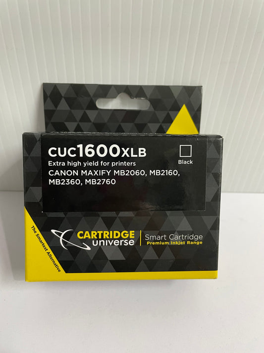 Cartridge Universe Compatible Canon 1600 XL Black Ink Cartridge